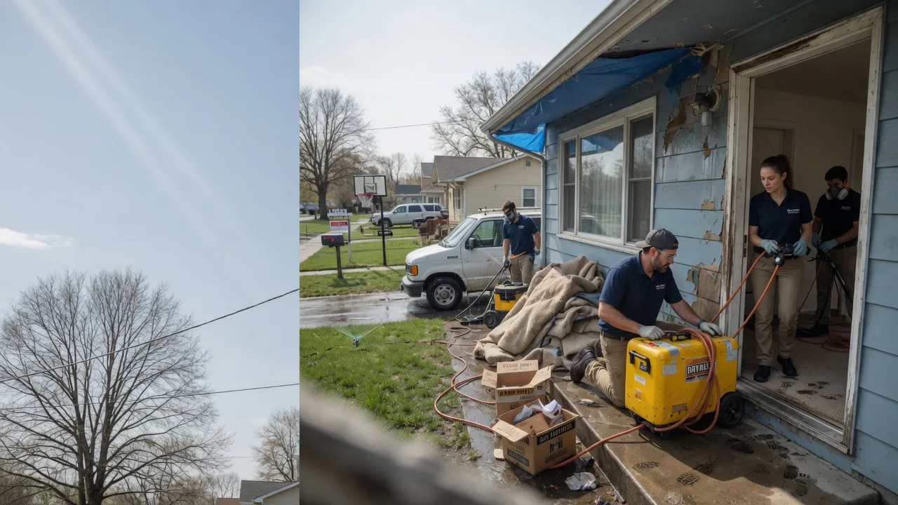 Basement Flood Cleanup in Aurora, NE near me